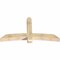Ekena Millwork Bellingham Rough Sawn Timber Gable Bracket, Douglas Fir, 72"W x 39"H x 6"D x 6"F, 13/12 Pitch GBW072X39X0606BEL00RDF - alternate 5